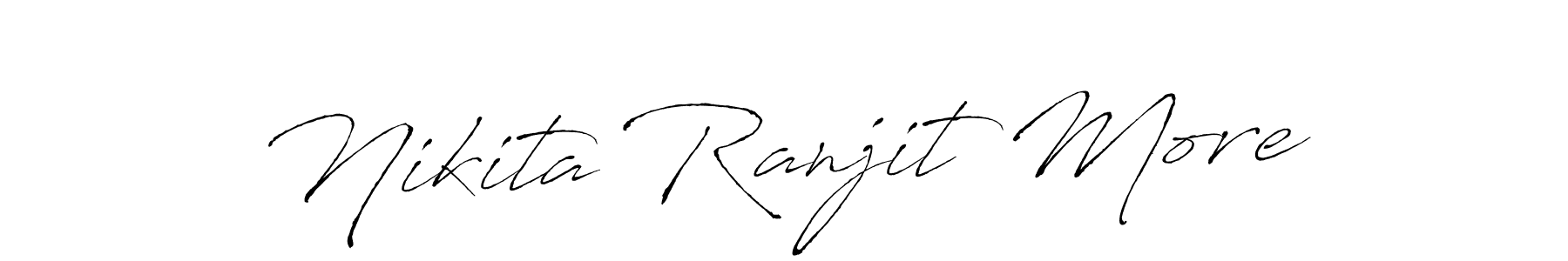 This is the best signature style for the Nikita Ranjit More name. Also you like these signature font (Antro_Vectra). Mix name signature. Nikita Ranjit More signature style 6 images and pictures png