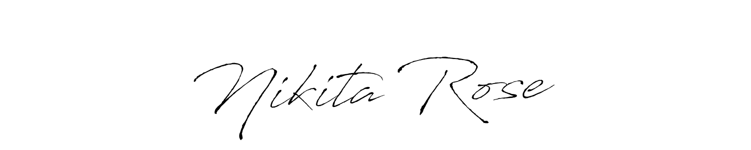 Make a beautiful signature design for name Nikita Rose ❤. Use this online signature maker to create a handwritten signature for free. Nikita Rose ❤ signature style 6 images and pictures png