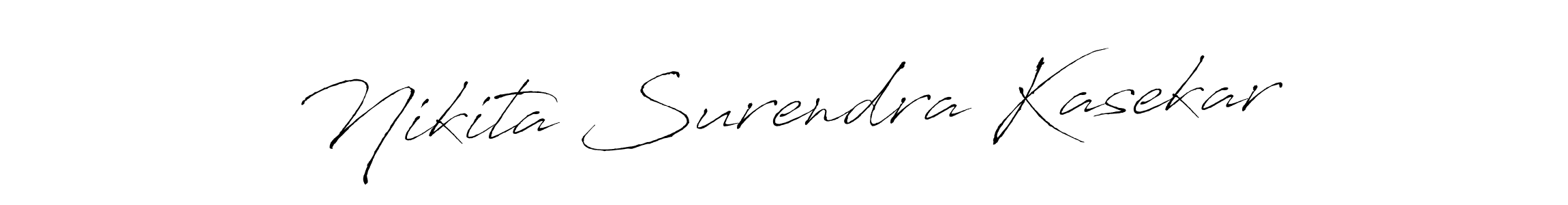 It looks lik you need a new signature style for name Nikita Surendra Kasekar. Design unique handwritten (Antro_Vectra) signature with our free signature maker in just a few clicks. Nikita Surendra Kasekar signature style 6 images and pictures png
