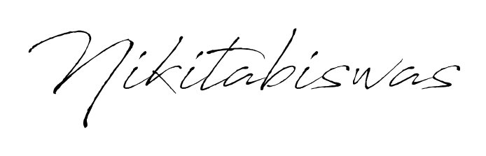 How to make Nikitabiswas signature? Antro_Vectra is a professional autograph style. Create handwritten signature for Nikitabiswas name. Nikitabiswas signature style 6 images and pictures png