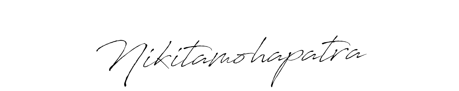 Also we have Nikitamohapatra name is the best signature style. Create professional handwritten signature collection using Antro_Vectra autograph style. Nikitamohapatra signature style 6 images and pictures png