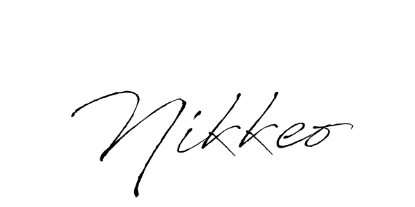 It looks lik you need a new signature style for name Nikkeo. Design unique handwritten (Antro_Vectra) signature with our free signature maker in just a few clicks. Nikkeo signature style 6 images and pictures png
