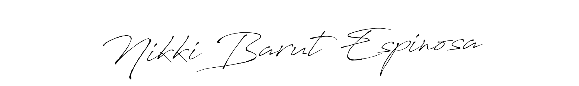 How to Draw Nikki Barut Espinosa signature style? Antro_Vectra is a latest design signature styles for name Nikki Barut Espinosa. Nikki Barut Espinosa signature style 6 images and pictures png