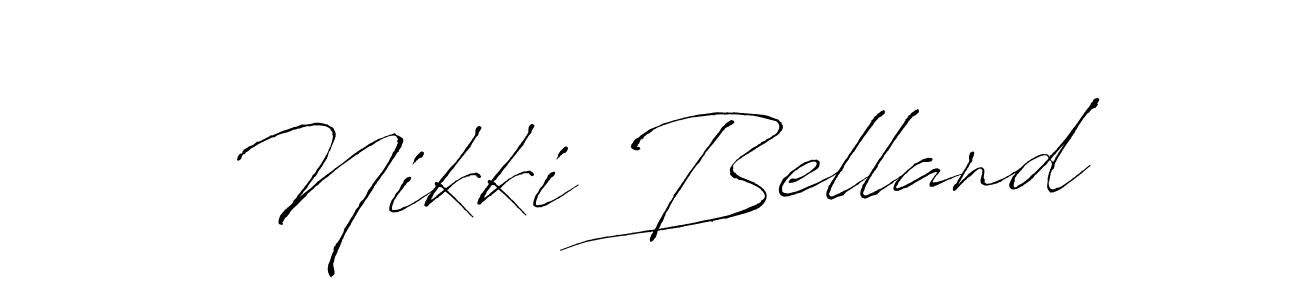 How to Draw Nikki Belland signature style? Antro_Vectra is a latest design signature styles for name Nikki Belland. Nikki Belland signature style 6 images and pictures png