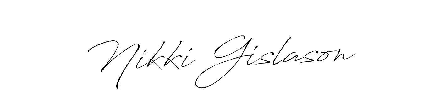 This is the best signature style for the Nikki Gislason name. Also you like these signature font (Antro_Vectra). Mix name signature. Nikki Gislason signature style 6 images and pictures png