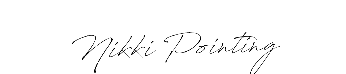 Also we have Nikki Pointing name is the best signature style. Create professional handwritten signature collection using Antro_Vectra autograph style. Nikki Pointing signature style 6 images and pictures png