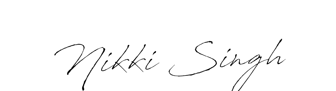 You can use this online signature creator to create a handwritten signature for the name Nikki Singh. This is the best online autograph maker. Nikki Singh signature style 6 images and pictures png