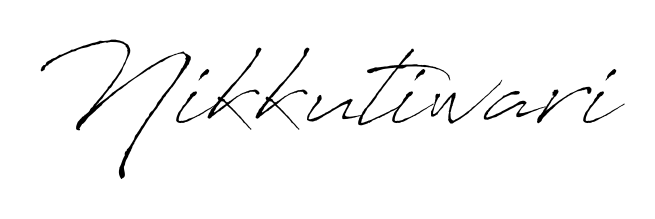 Style your name Nikkutiwari with confidence using Antro_Vectra signature design. Simple, elegant, and ready for immediate document use. Nikkutiwari signature style 6 images and pictures png