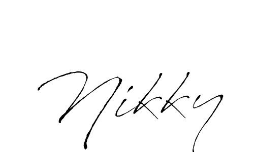 Antro_Vectra is a professional signature style that is perfect for those who want to add a touch of class to their signature. It is also a great choice for those who want to make their signature more unique. Get Nikky name to fancy signature for free. Nikky signature style 6 images and pictures png