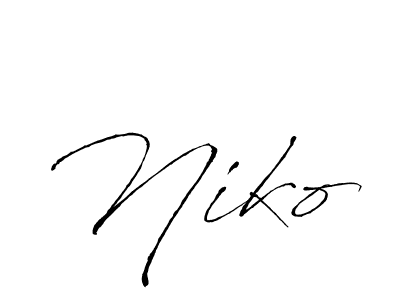 Best and Professional Signature Style for Niko. Antro_Vectra Best Signature Style Collection. Niko signature style 6 images and pictures png