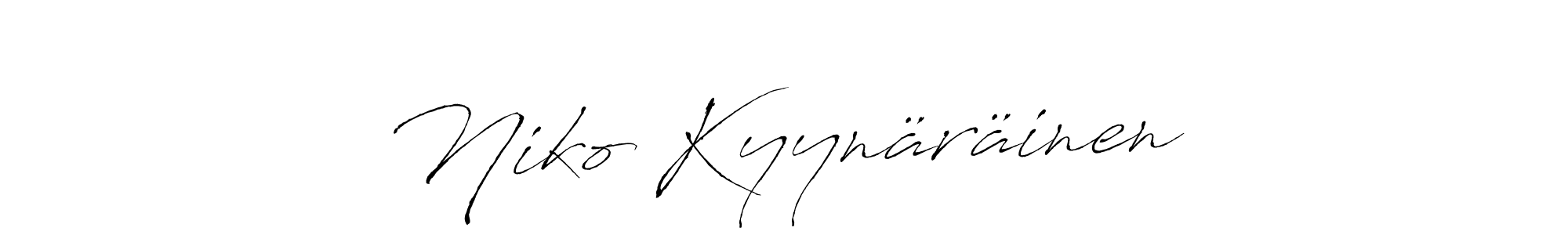 Make a short Niko Kyynäräinen  signature style. Manage your documents anywhere anytime using Antro_Vectra. Create and add eSignatures, submit forms, share and send files easily. Niko Kyynäräinen  signature style 6 images and pictures png