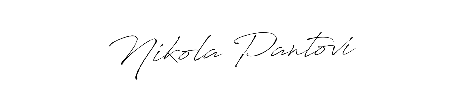 Use a signature maker to create a handwritten signature online. With this signature software, you can design (Antro_Vectra) your own signature for name Nikola Pantović. Nikola Pantović signature style 6 images and pictures png