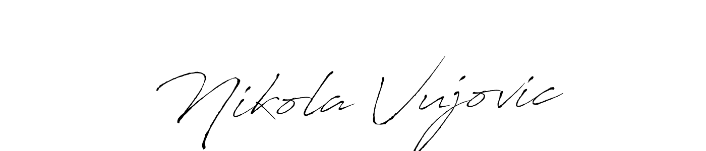 Best and Professional Signature Style for Nikola Vujovic. Antro_Vectra Best Signature Style Collection. Nikola Vujovic signature style 6 images and pictures png