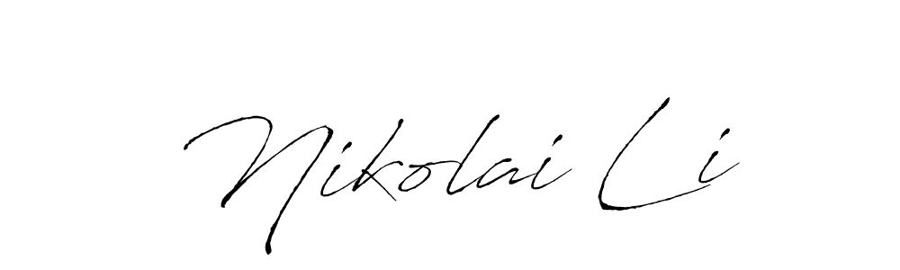 Similarly Antro_Vectra is the best handwritten signature design. Signature creator online .You can use it as an online autograph creator for name Nikolai Li. Nikolai Li signature style 6 images and pictures png
