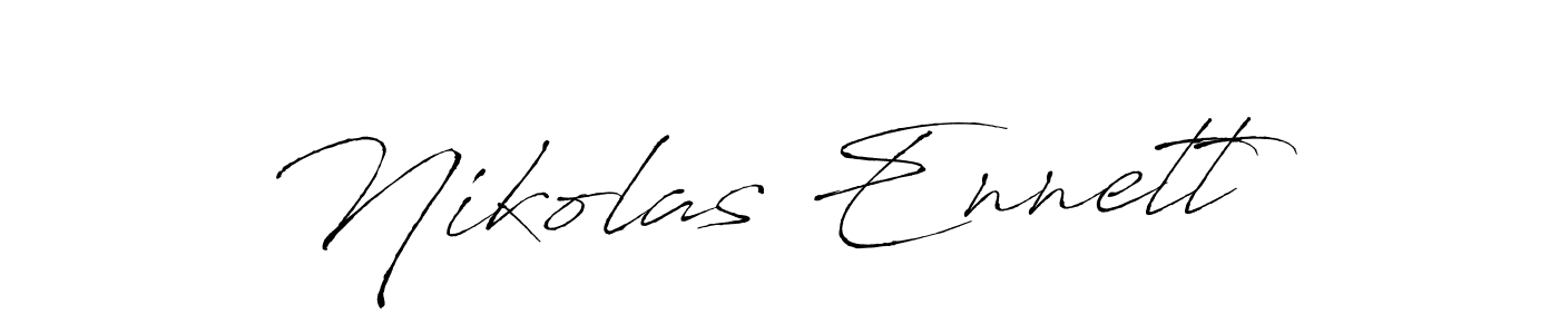 Make a beautiful signature design for name Nikolas Ennett. Use this online signature maker to create a handwritten signature for free. Nikolas Ennett signature style 6 images and pictures png