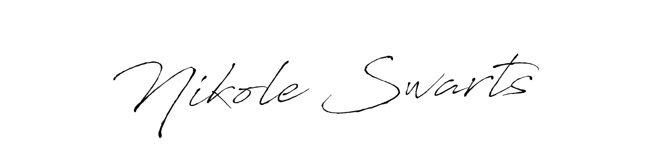 Use a signature maker to create a handwritten signature online. With this signature software, you can design (Antro_Vectra) your own signature for name Nikole Swarts. Nikole Swarts signature style 6 images and pictures png