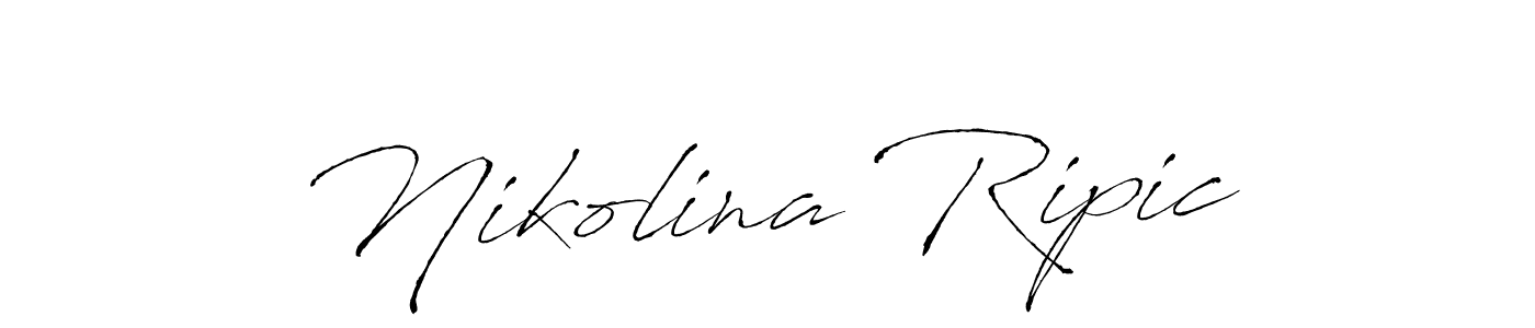 This is the best signature style for the Nikolina Ripic name. Also you like these signature font (Antro_Vectra). Mix name signature. Nikolina Ripic signature style 6 images and pictures png