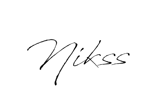 Once you've used our free online signature maker to create your best signature Antro_Vectra style, it's time to enjoy all of the benefits that Nikss name signing documents. Nikss signature style 6 images and pictures png