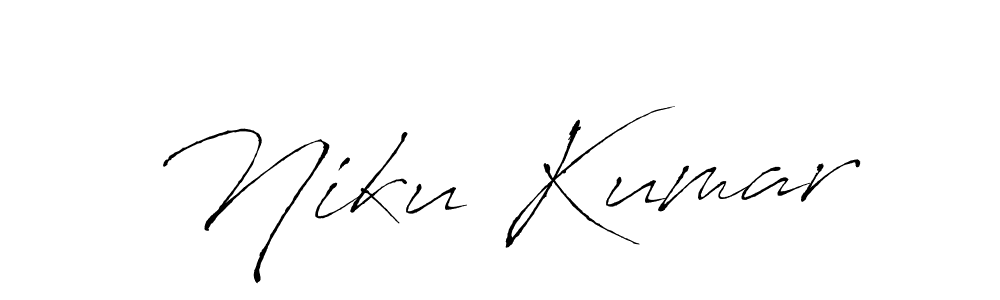It looks lik you need a new signature style for name Niku Kumar. Design unique handwritten (Antro_Vectra) signature with our free signature maker in just a few clicks. Niku Kumar signature style 6 images and pictures png