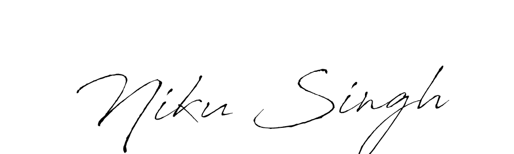 Use a signature maker to create a handwritten signature online. With this signature software, you can design (Antro_Vectra) your own signature for name Niku Singh. Niku Singh signature style 6 images and pictures png