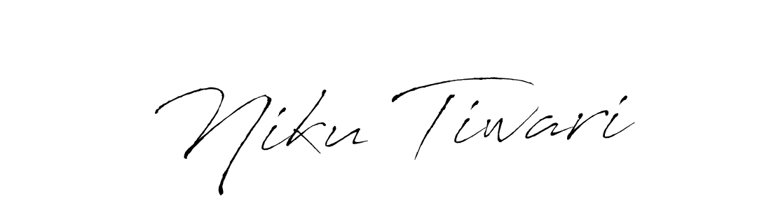 if you are searching for the best signature style for your name Niku Tiwari. so please give up your signature search. here we have designed multiple signature styles  using Antro_Vectra. Niku Tiwari signature style 6 images and pictures png
