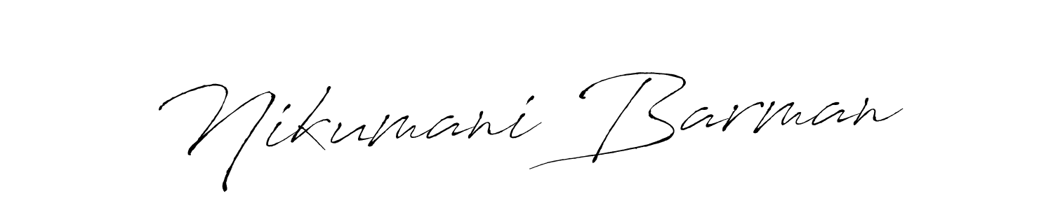 Similarly Antro_Vectra is the best handwritten signature design. Signature creator online .You can use it as an online autograph creator for name Nikumani Barman. Nikumani Barman signature style 6 images and pictures png