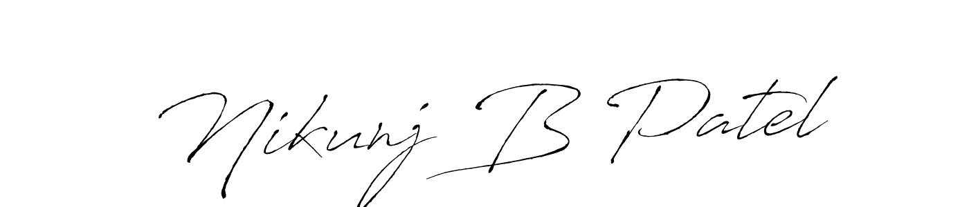 How to Draw Nikunj B Patel signature style? Antro_Vectra is a latest design signature styles for name Nikunj B Patel. Nikunj B Patel signature style 6 images and pictures png