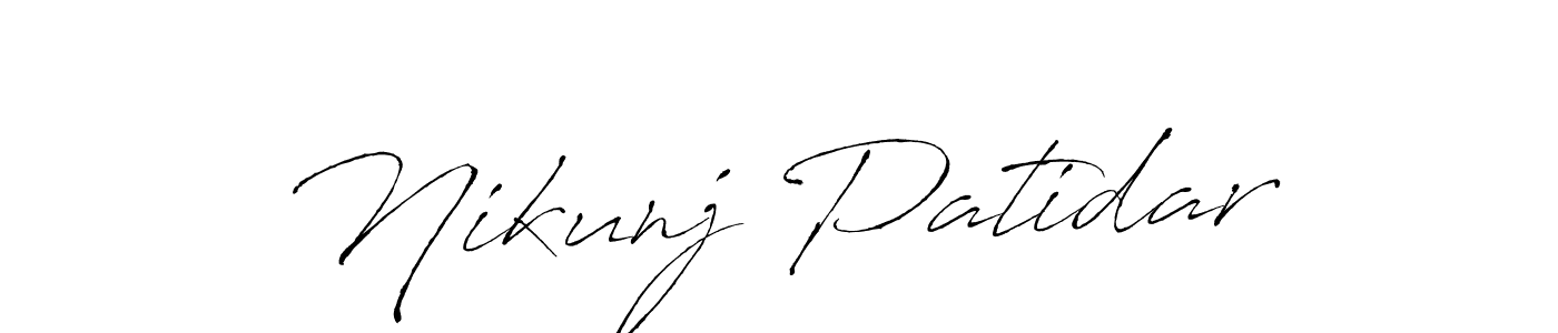 Best and Professional Signature Style for Nikunj Patidar. Antro_Vectra Best Signature Style Collection. Nikunj Patidar signature style 6 images and pictures png