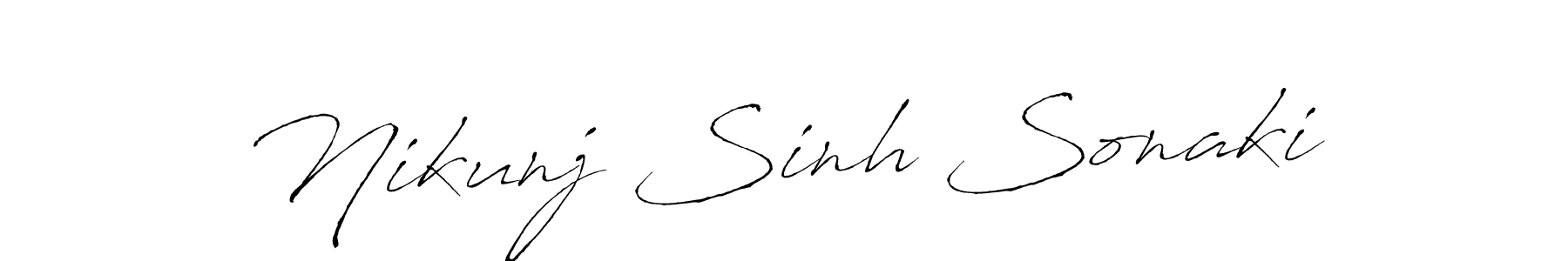 Make a beautiful signature design for name Nikunj Sinh Sonaki. Use this online signature maker to create a handwritten signature for free. Nikunj Sinh Sonaki signature style 6 images and pictures png