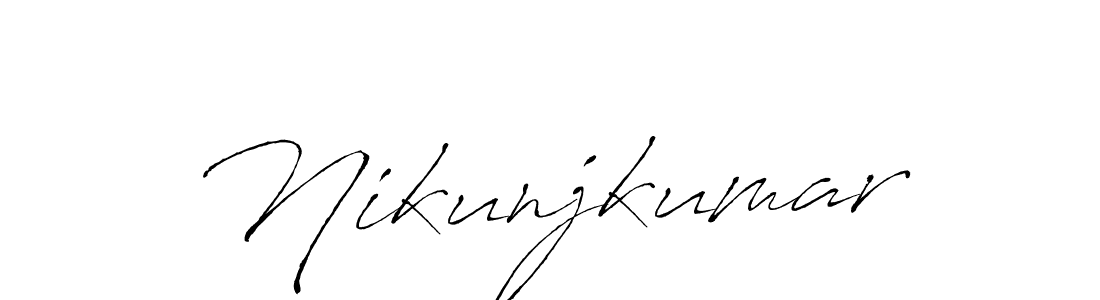 You can use this online signature creator to create a handwritten signature for the name Nikunjkumar. This is the best online autograph maker. Nikunjkumar signature style 6 images and pictures png