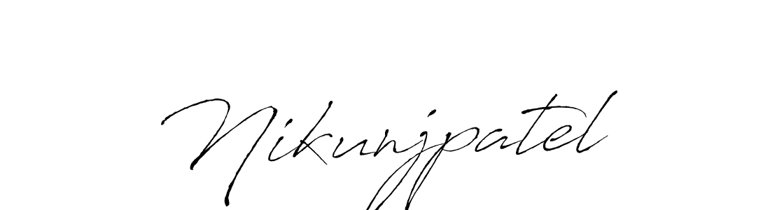 The best way (Antro_Vectra) to make a short signature is to pick only two or three words in your name. The name Nikunjpatel include a total of six letters. For converting this name. Nikunjpatel signature style 6 images and pictures png