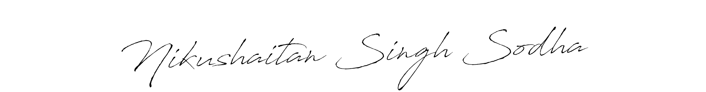 How to Draw Nikushaitan Singh Sodha signature style? Antro_Vectra is a latest design signature styles for name Nikushaitan Singh Sodha. Nikushaitan Singh Sodha signature style 6 images and pictures png