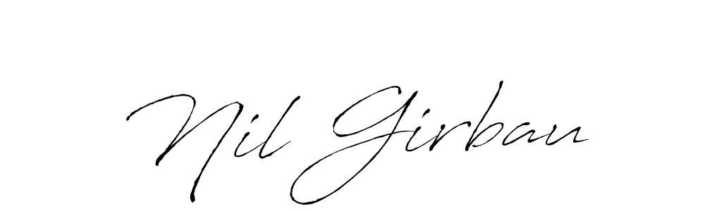 How to make Nil Girbau name signature. Use Antro_Vectra style for creating short signs online. This is the latest handwritten sign. Nil Girbau signature style 6 images and pictures png