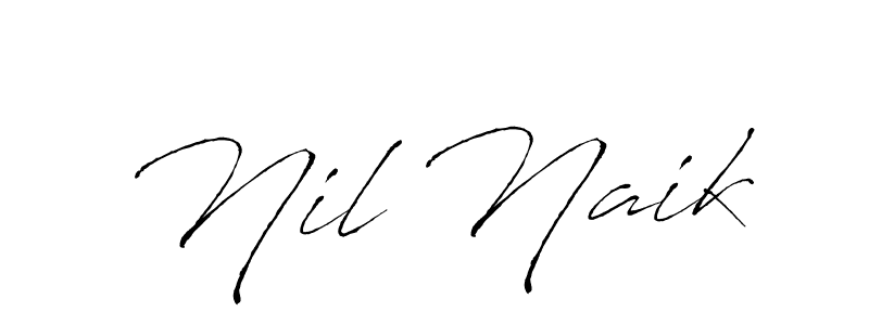 Use a signature maker to create a handwritten signature online. With this signature software, you can design (Antro_Vectra) your own signature for name Nil Naik. Nil Naik signature style 6 images and pictures png