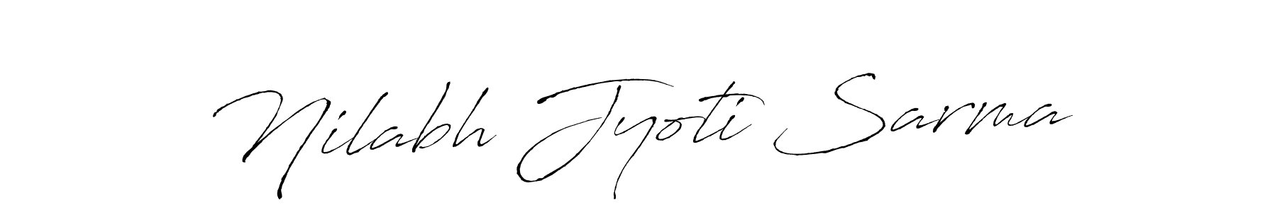 This is the best signature style for the Nilabh Jyoti Sarma name. Also you like these signature font (Antro_Vectra). Mix name signature. Nilabh Jyoti Sarma signature style 6 images and pictures png