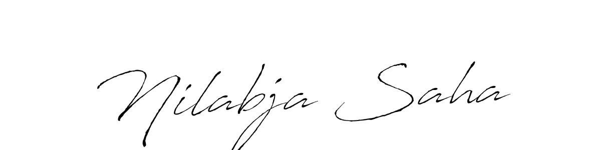 You can use this online signature creator to create a handwritten signature for the name Nilabja Saha. This is the best online autograph maker. Nilabja Saha signature style 6 images and pictures png