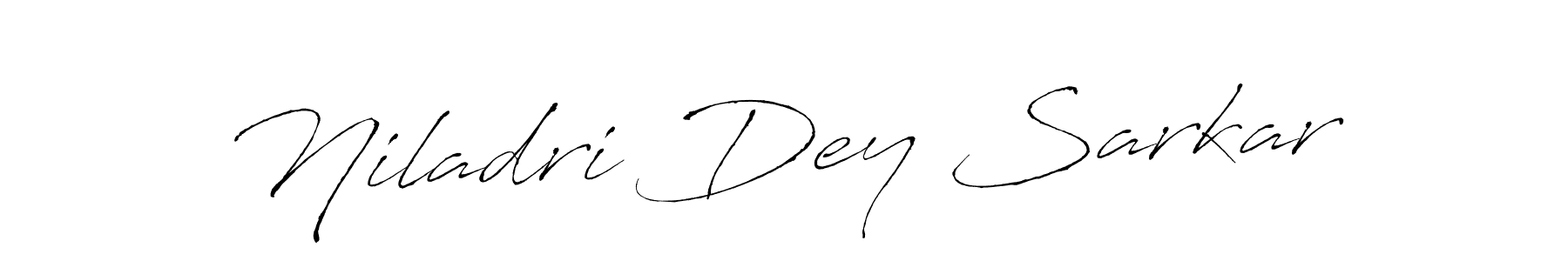 It looks lik you need a new signature style for name Niladri Dey Sarkar. Design unique handwritten (Antro_Vectra) signature with our free signature maker in just a few clicks. Niladri Dey Sarkar signature style 6 images and pictures png