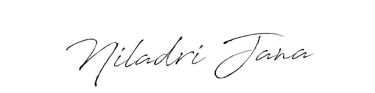 Antro_Vectra is a professional signature style that is perfect for those who want to add a touch of class to their signature. It is also a great choice for those who want to make their signature more unique. Get Niladri Jana name to fancy signature for free. Niladri Jana signature style 6 images and pictures png