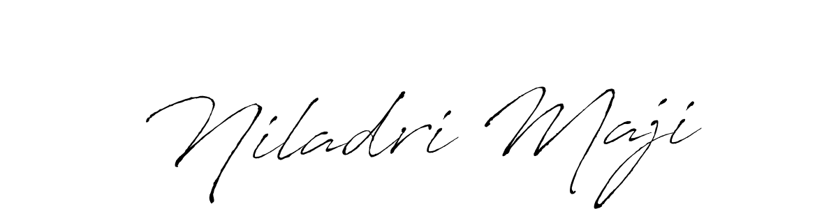 Use a signature maker to create a handwritten signature online. With this signature software, you can design (Antro_Vectra) your own signature for name Niladri Maji. Niladri Maji signature style 6 images and pictures png