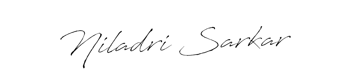 Design your own signature with our free online signature maker. With this signature software, you can create a handwritten (Antro_Vectra) signature for name Niladri Sarkar. Niladri Sarkar signature style 6 images and pictures png