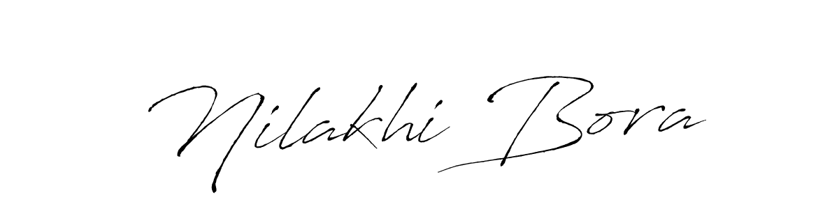 Use a signature maker to create a handwritten signature online. With this signature software, you can design (Antro_Vectra) your own signature for name Nilakhi Bora. Nilakhi Bora signature style 6 images and pictures png