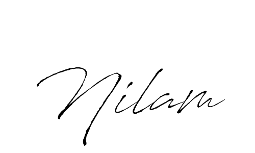 Also You can easily find your signature by using the search form. We will create Nilam name handwritten signature images for you free of cost using Antro_Vectra sign style. Nilam signature style 6 images and pictures png