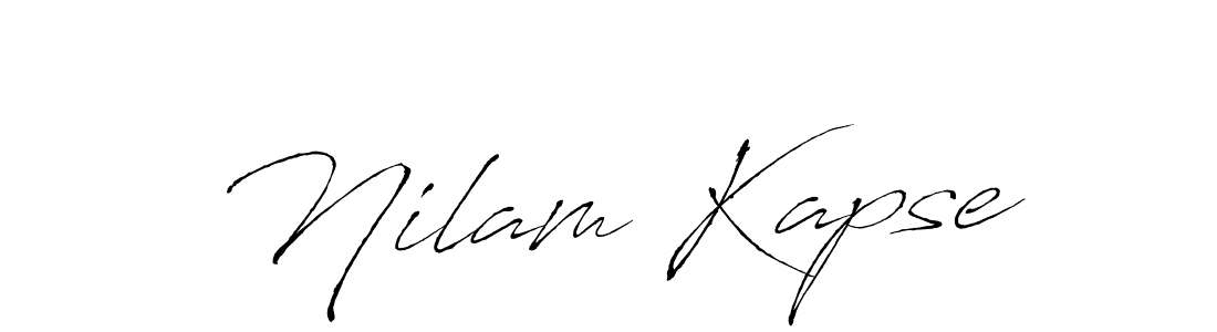 Once you've used our free online signature maker to create your best signature Antro_Vectra style, it's time to enjoy all of the benefits that Nilam Kapse name signing documents. Nilam Kapse signature style 6 images and pictures png