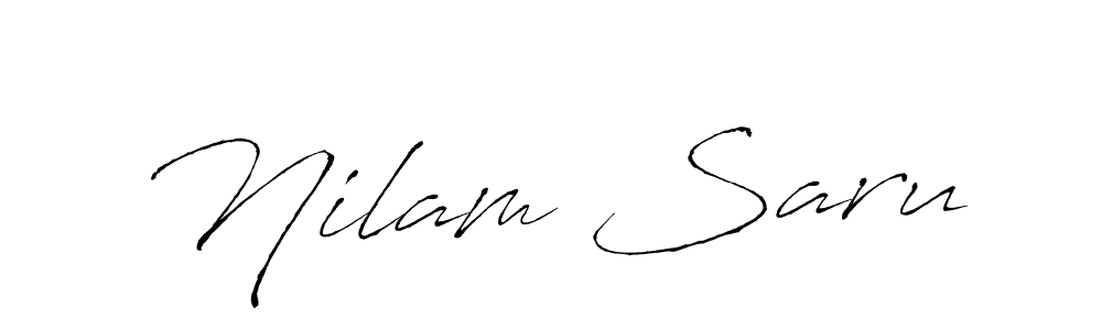 Here are the top 10 professional signature styles for the name Nilam Saru. These are the best autograph styles you can use for your name. Nilam Saru signature style 6 images and pictures png