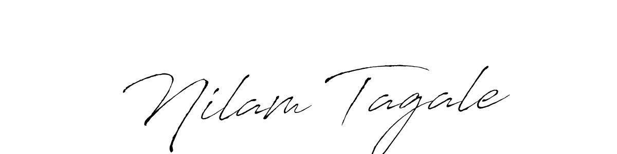 if you are searching for the best signature style for your name Nilam Tagale. so please give up your signature search. here we have designed multiple signature styles  using Antro_Vectra. Nilam Tagale signature style 6 images and pictures png