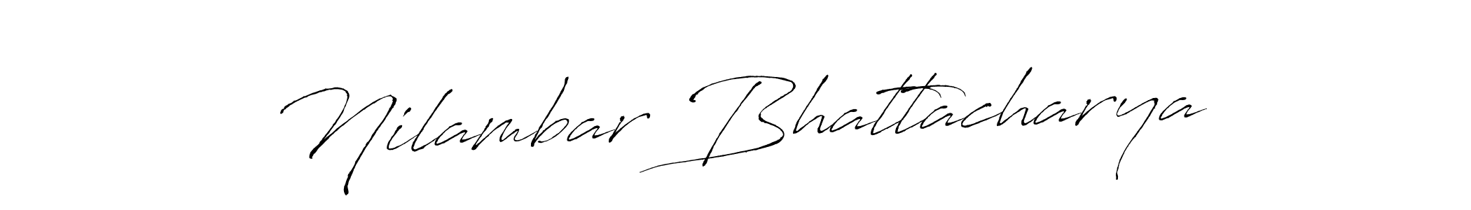 The best way (Antro_Vectra) to make a short signature is to pick only two or three words in your name. The name Nilambar Bhattacharya include a total of six letters. For converting this name. Nilambar Bhattacharya signature style 6 images and pictures png