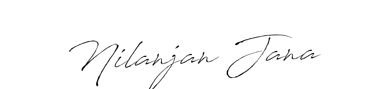 Use a signature maker to create a handwritten signature online. With this signature software, you can design (Antro_Vectra) your own signature for name Nilanjan Jana. Nilanjan Jana signature style 6 images and pictures png