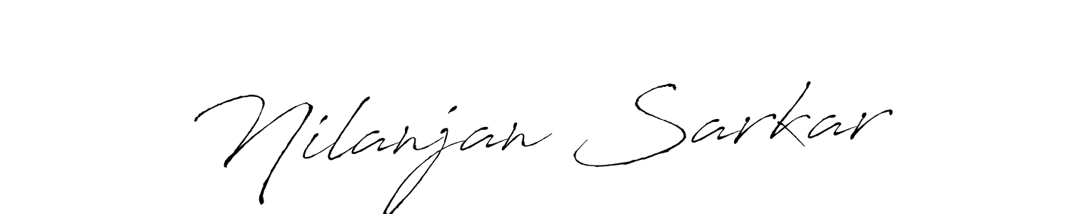 Make a beautiful signature design for name Nilanjan Sarkar. With this signature (Antro_Vectra) style, you can create a handwritten signature for free. Nilanjan Sarkar signature style 6 images and pictures png