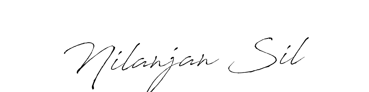 This is the best signature style for the Nilanjan Sil name. Also you like these signature font (Antro_Vectra). Mix name signature. Nilanjan Sil signature style 6 images and pictures png