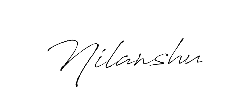 Make a beautiful signature design for name Nilanshu. Use this online signature maker to create a handwritten signature for free. Nilanshu signature style 6 images and pictures png